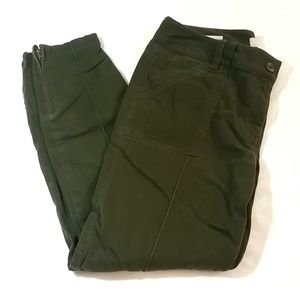 LOFT Green Modern Skinny Ankle Jeans G16